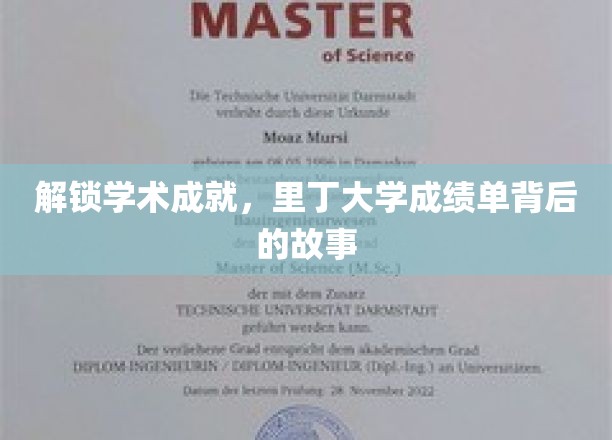 探寻里丁大学卓越成就的秘密，成绩单背后的传奇历程